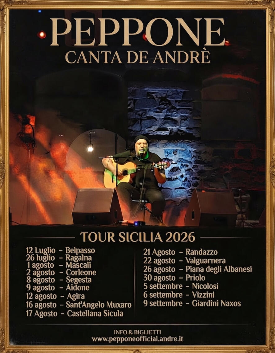 tour 2026 elenco date e luoghi del tour di peppone